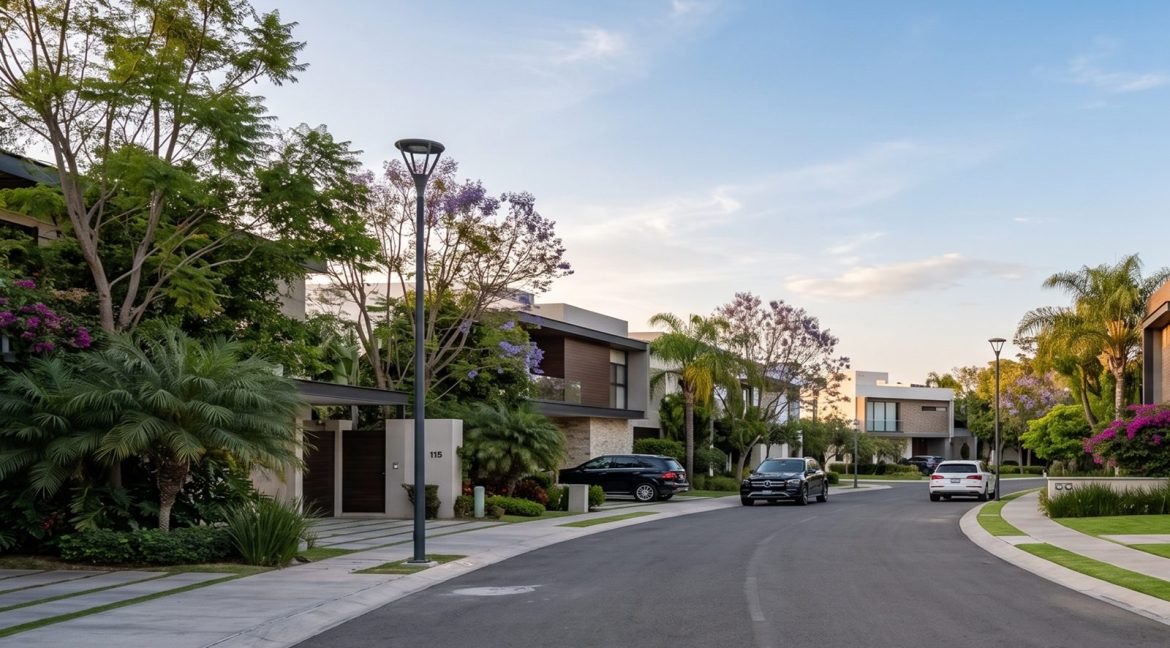 Zona residencial de Solares en Zapopan, Jalisco